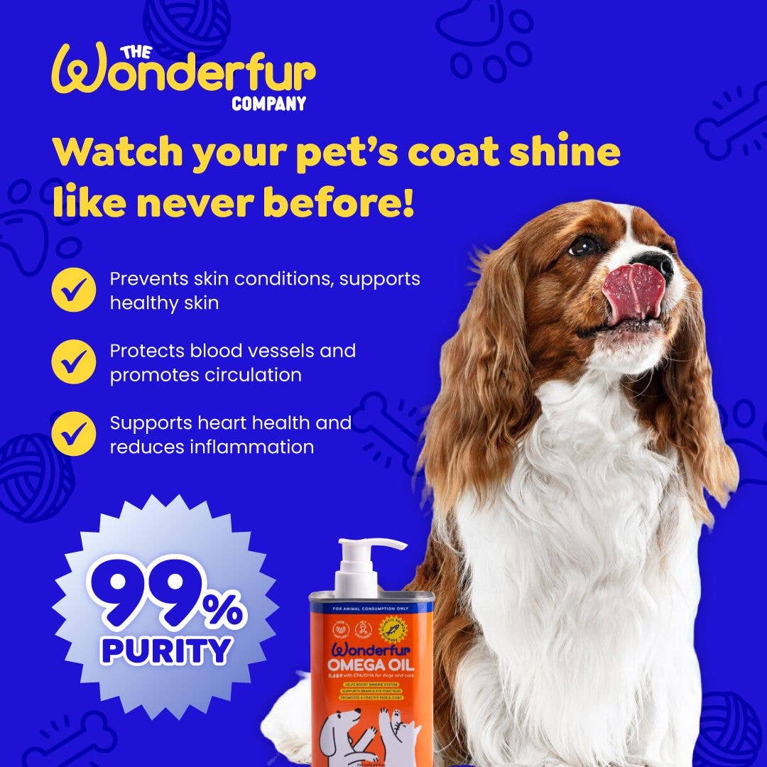 Wonderfur - Wholesale Pet Supplement - Dog - Wonderfur Super Omega Oil for Dogs and Cats6