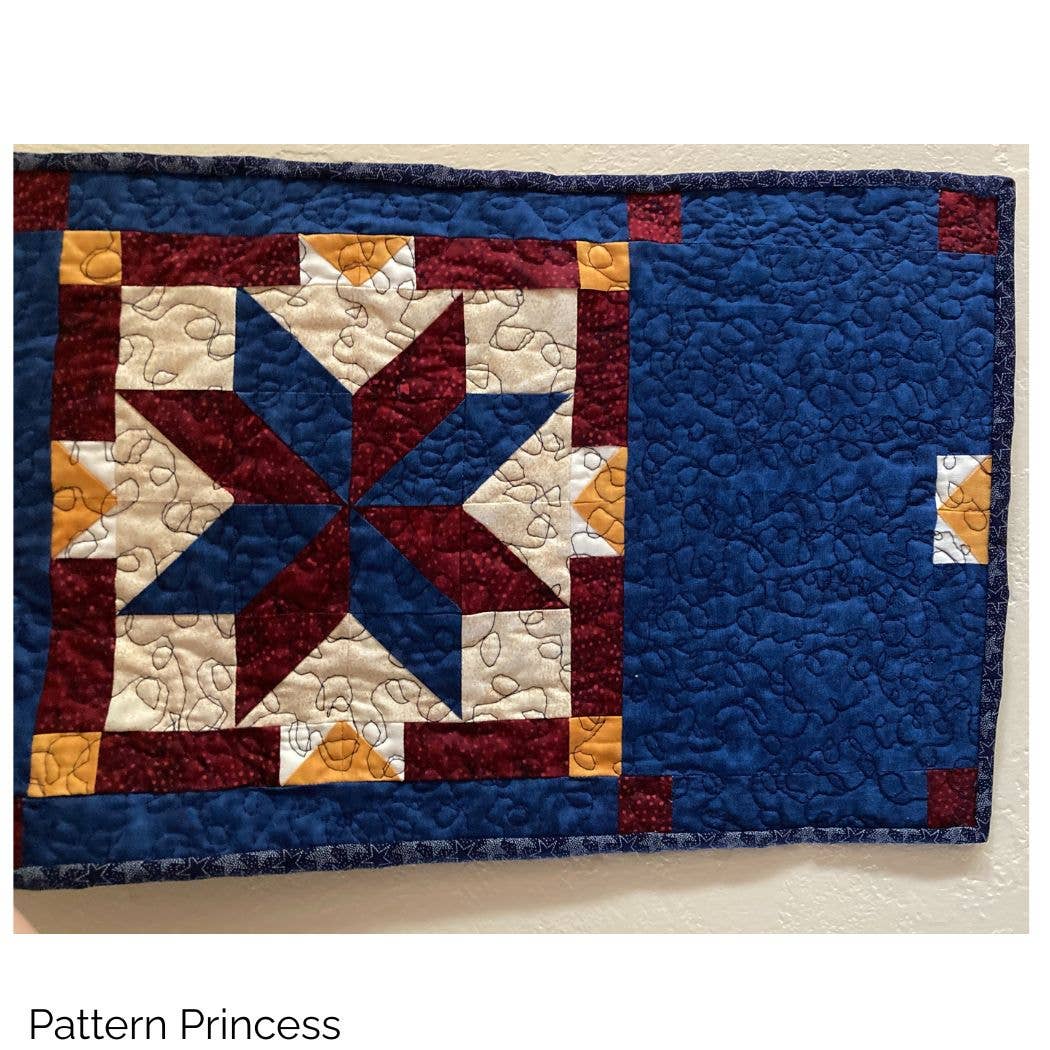 Pattern Princess - Wholesale Placemat - Americana Star Placemat Quilt Pattern