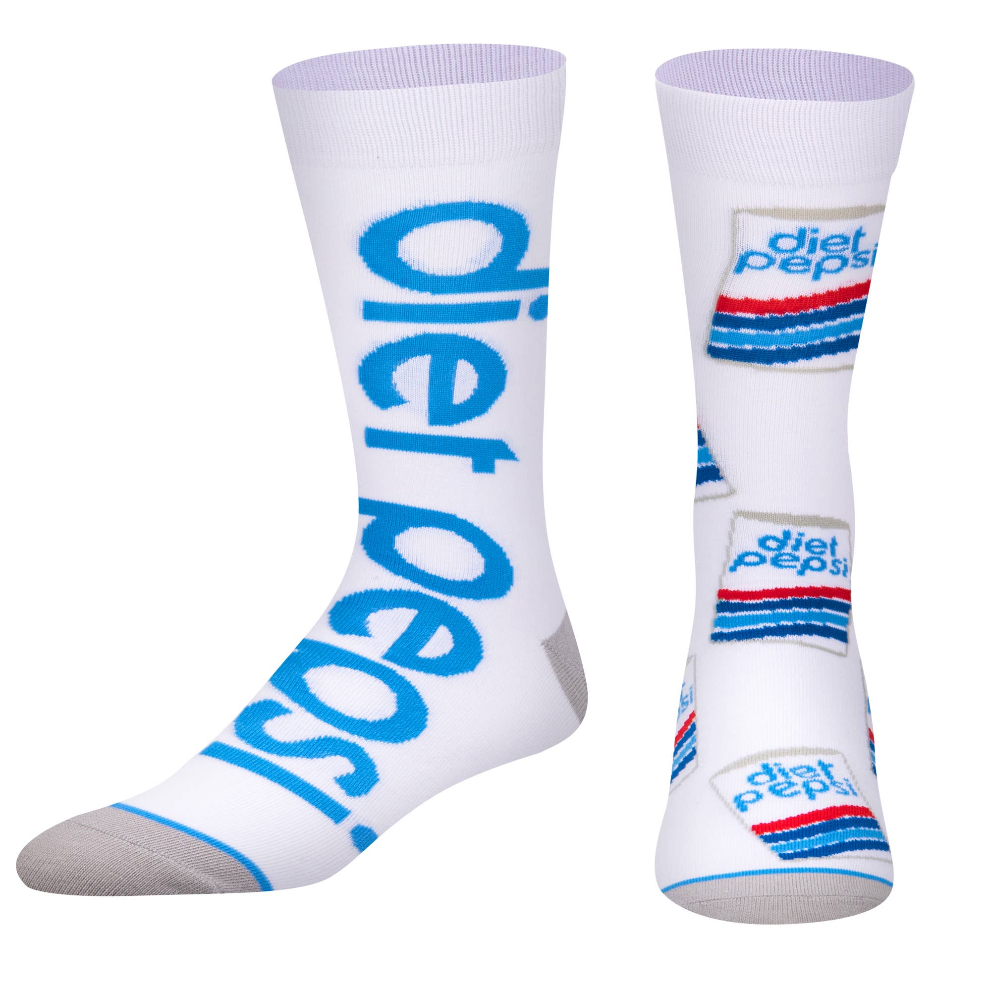 Odd Sox - Wholesale Socks - Men's - Diet Pepsi Split - Mens Crew Straight0