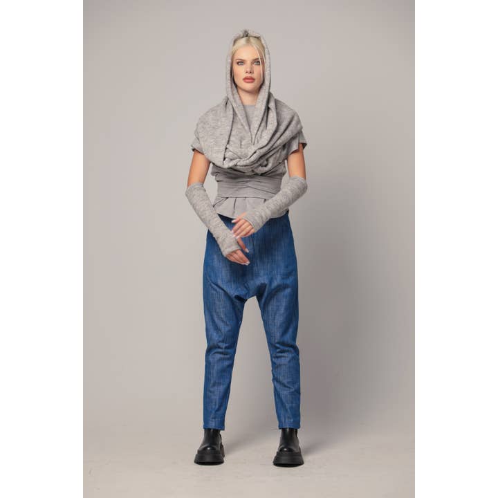 ADEPTT - Wholesale Scarf - Women's - Snood scarf from soft knitted fabric: /ETTA/2