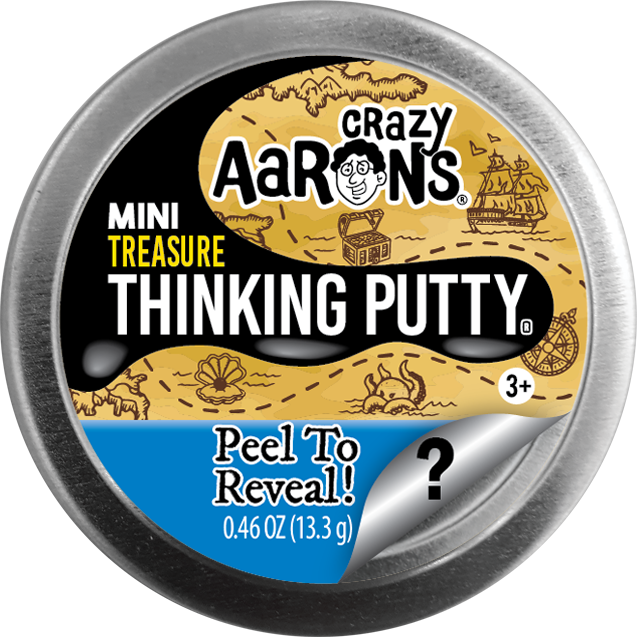 Crazy Aaron's - Wholesale Putty/Slime - Kids - Treasure Surprise 60 Count 2" Tin Asst.2