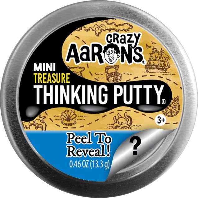 Crazy Aaron's - Wholesale Putty/Slime - Kids - Treasure Surprise 60 Count 2" Tin Asst.2
