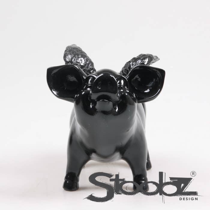 Imhof & Stevens BV – Mealheiro por atacado – Cofrinho STOOBZ com asas 14 x 25 x 15 cm | Cofre34