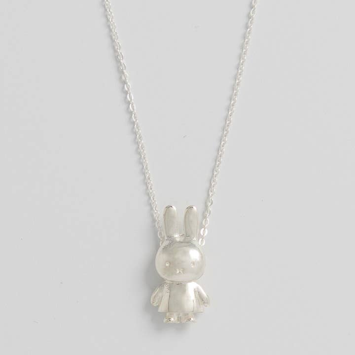 LICENSED TO CHARM – Engroshandel Halskæde med vedhæng – Miffy Body Charm halskæde (Sterling Sølv)