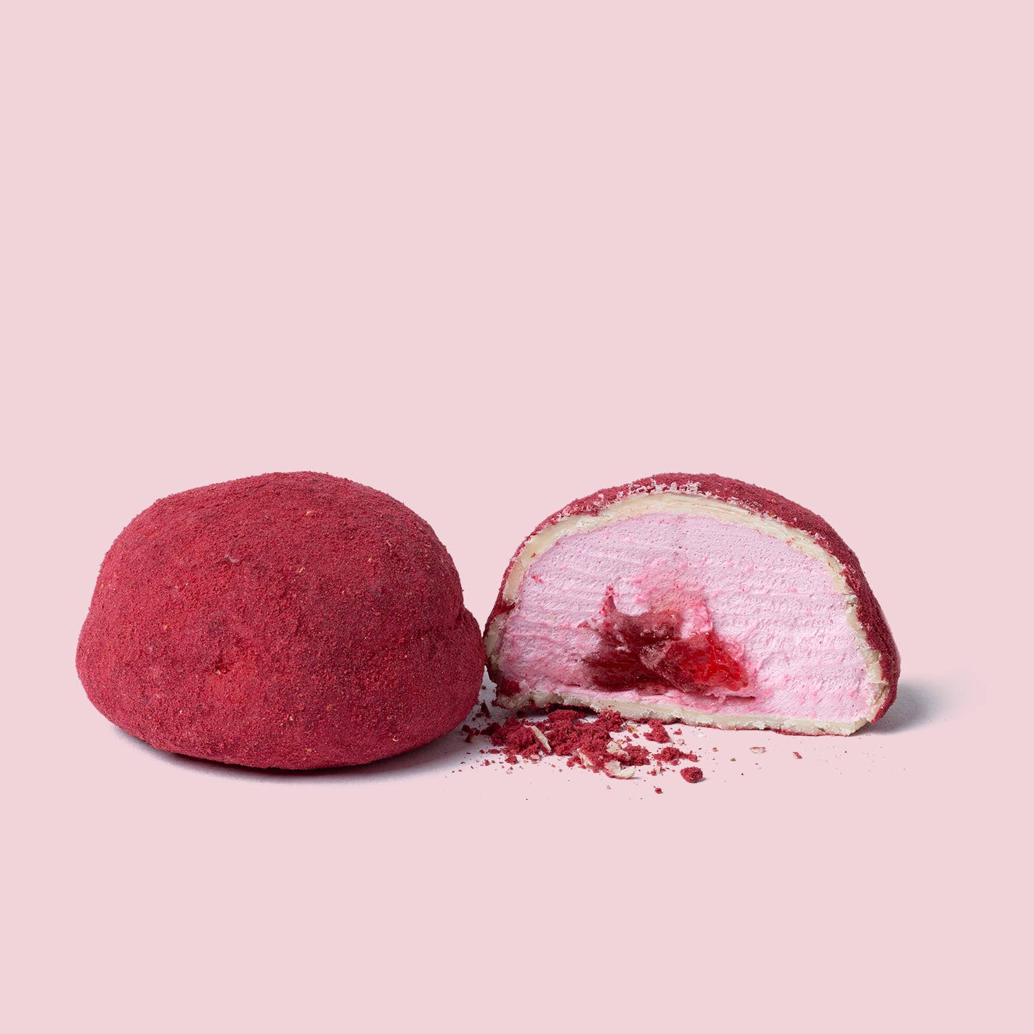 The Mallows - Wholesale Marshmallow - AARDBEI & CARAMEL GEVULDE MALLOWS CADEAUVERPAKKING 8 STUKS – WINTER3