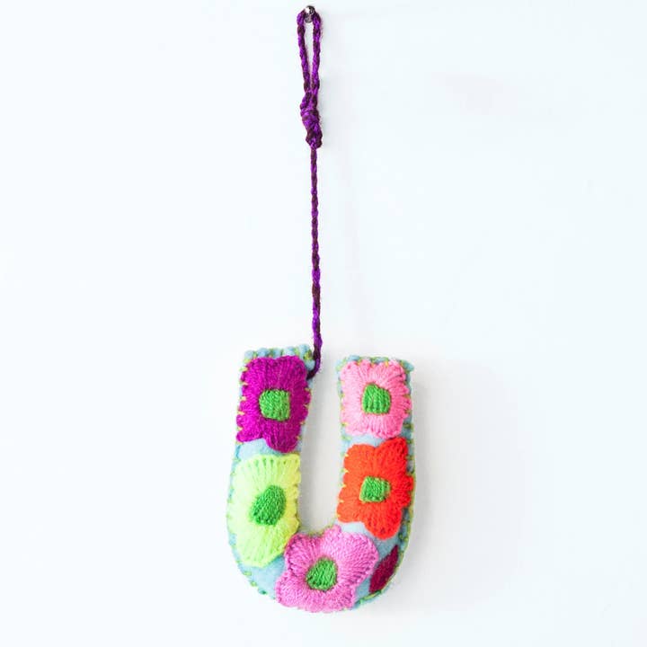 Jitana - Wholesale Ornament - Embroidered Felt Letter21