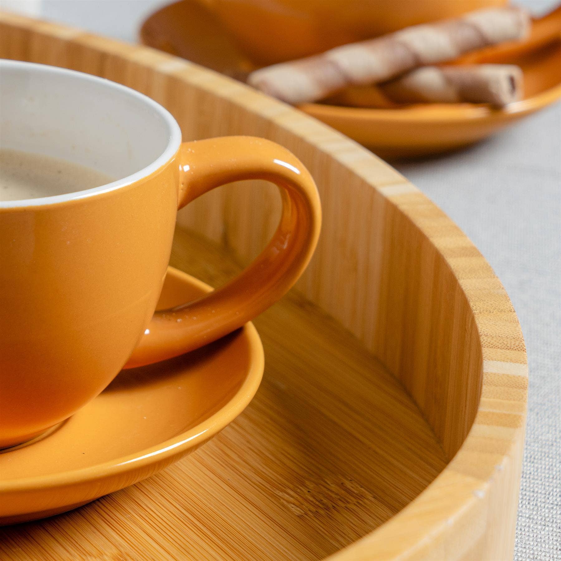 Rinkit Ltd - Vente Tasse à café/thé - Argon Tableware Tasse à cappuccino colorée - Jaune - 250 ml5