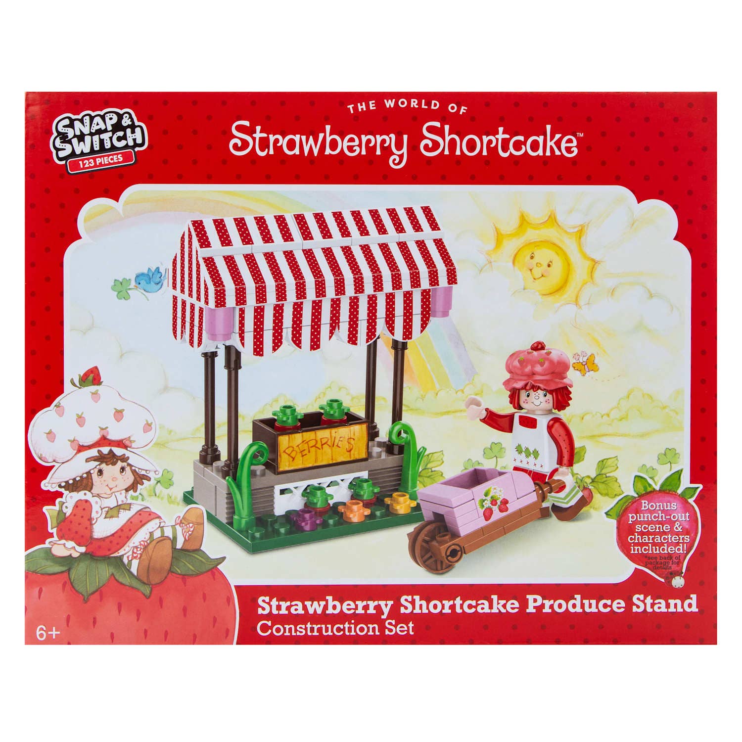 Well Played – Engroshandel Legetøjssæt - Børn – Strawberry Shortcake frugt- og grøntsagsbod med Snap & Switch-sæt2