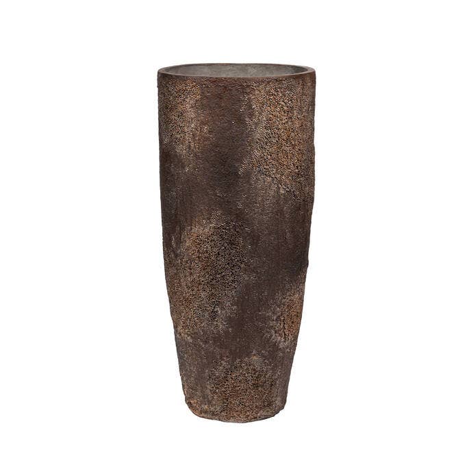 Dax L #5 - Imperial White - L14,17in x W14,17in x H31,5in for wholesale by Pottery Pots