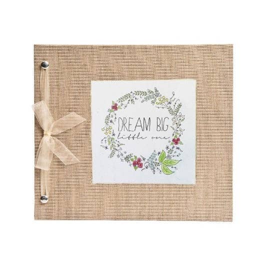 Dream Big (Pink) Baby Memory Book for wholesale by Hugs and Kisses XO