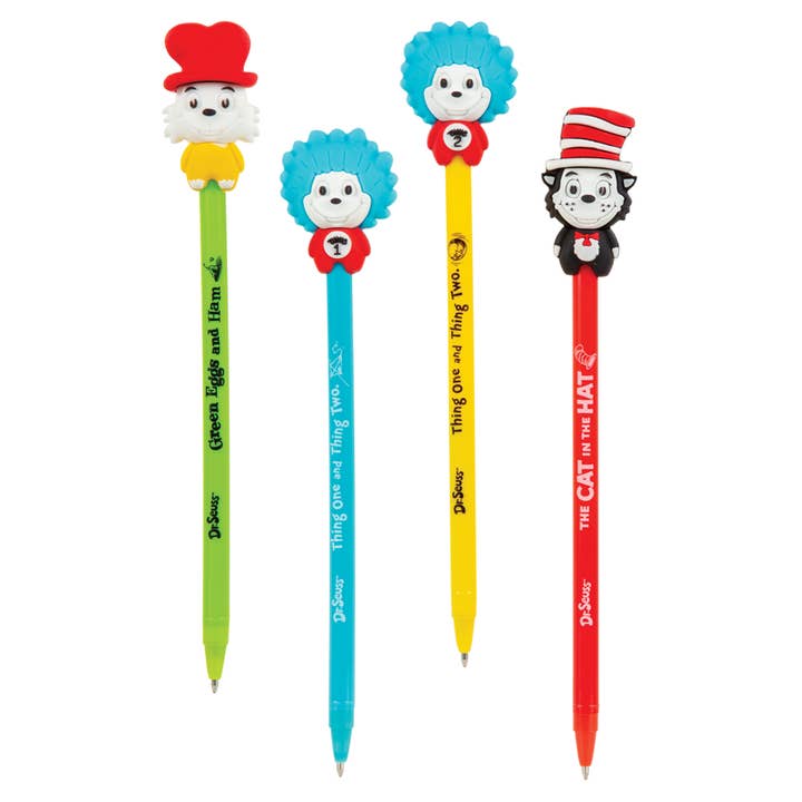 Geddes – Engroshandel Pen – Dr Seuss 3d Character Pen 12/skærm5