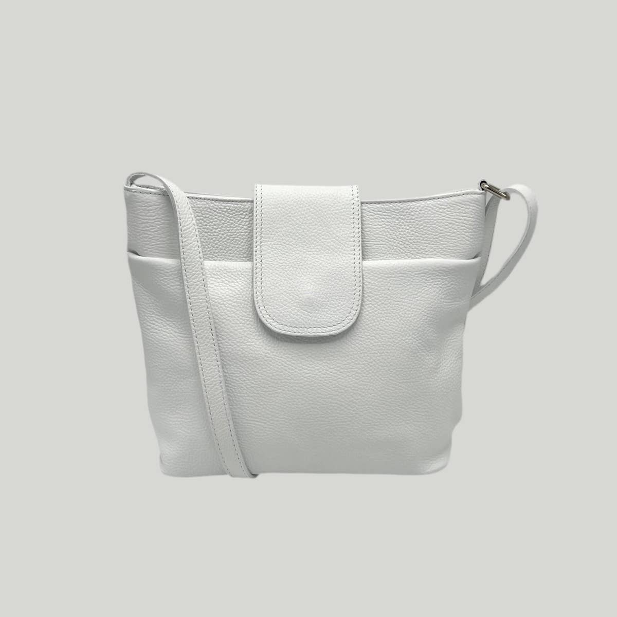 Suie Valentini srl - Wholesale Shoulder Bag - Women's - Genuine leather shoulder bag,Made in Italy, art. 1124796