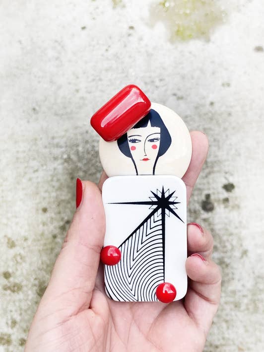 Broche A Estrela por atacado de ROSSO CUORE