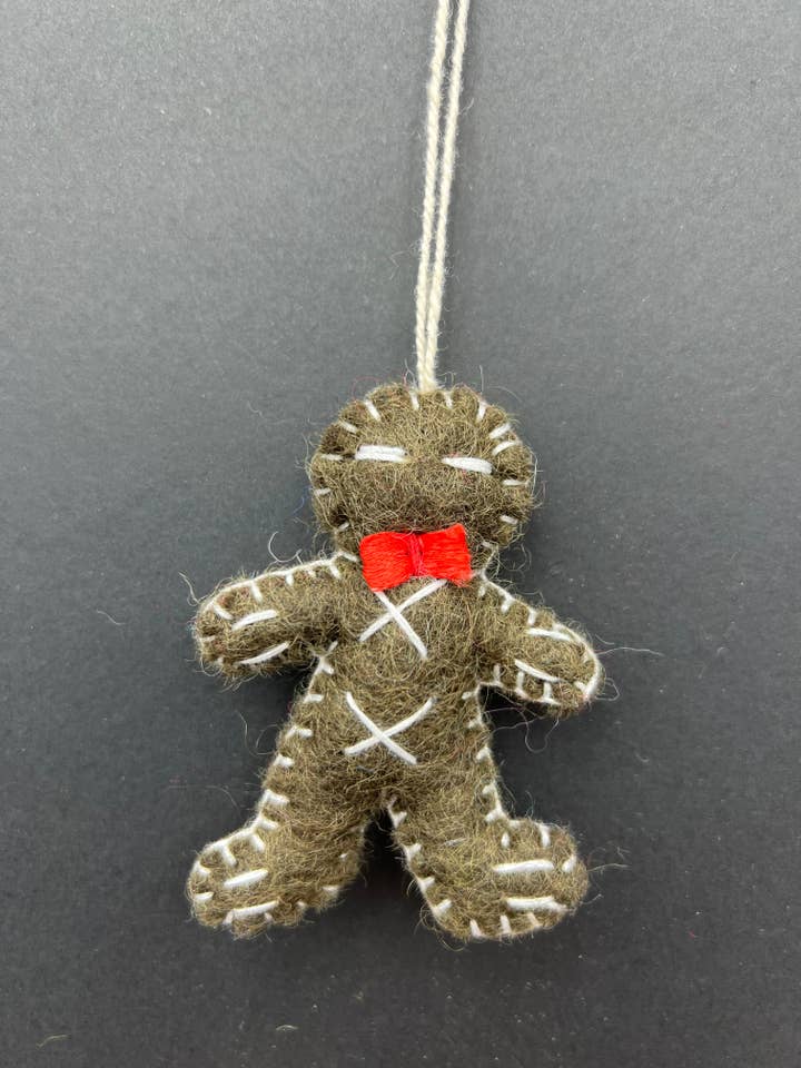 X-Mas Lebkuchen-Ornament-Set (5er-Set) für den Großhandel von NURBU INC.