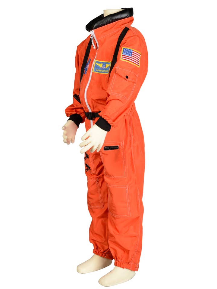 Aeromax Toys - Vendita all'ingrosso Costume di carnevale - Bambini - Jr. Tuta da astronauta con berretto ricamato