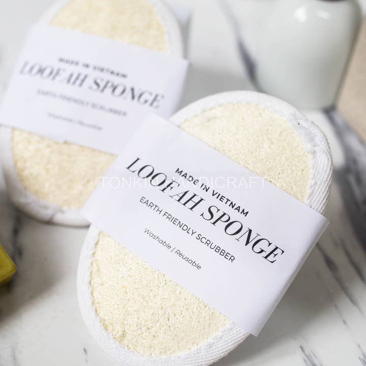 Tonkin Handicraft - Wholesale Loofah - Organic Loofah Exfoliating Pads11