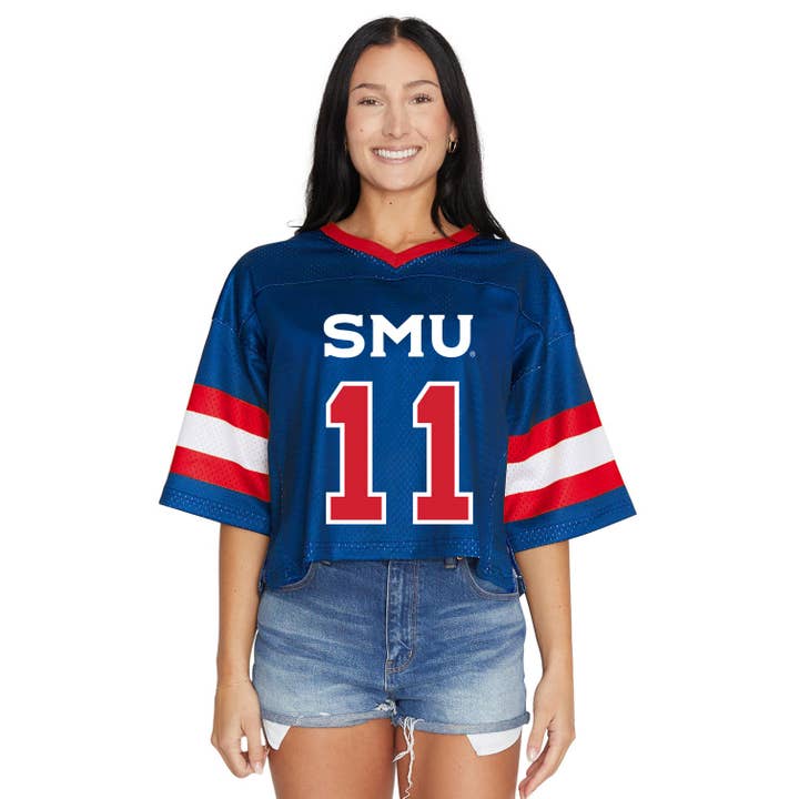 SMU Football Jersey for wholesale by Lojo Collegiate Apparel