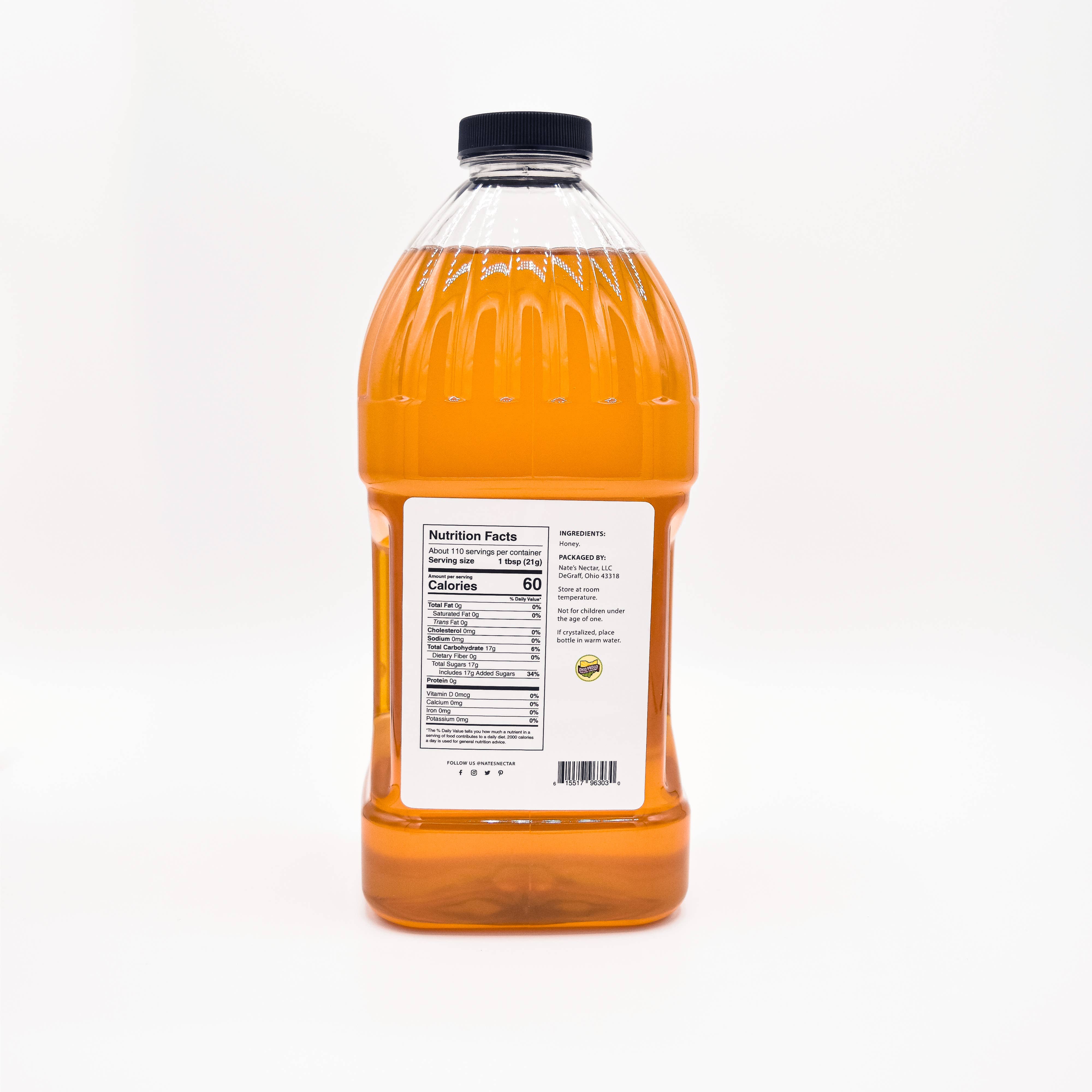 Nate's Nectar - Wholesale Honey - Natural Raw Honey, 5lb Jug3