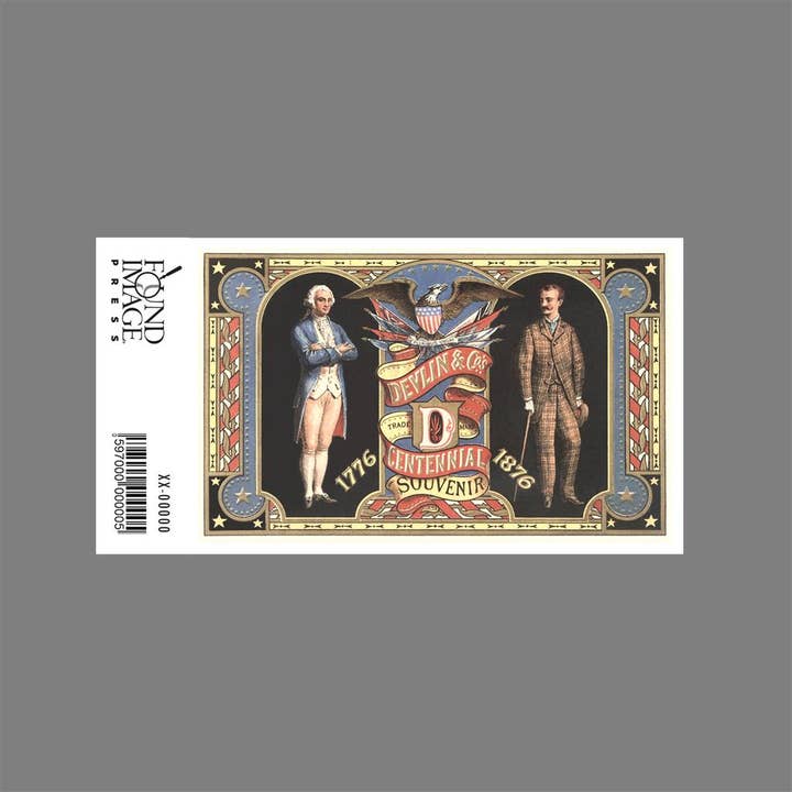 Found Image Press - Wholesale Sticker - Sticker AM-149 Devlin Centennial Souvenir1
