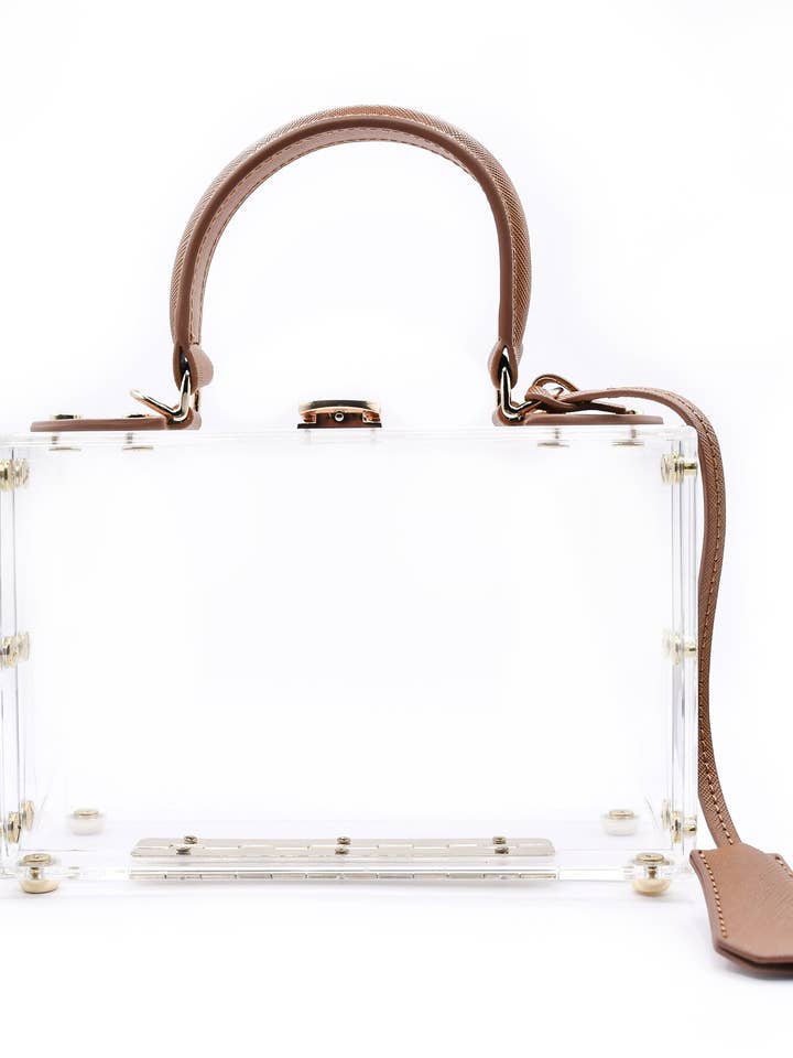 7058 - Clear Box Bag for wholesale by Sea Lily