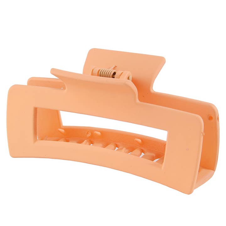 ACCITY - Wholesale Hair Clip - Women's - 4.1 Inch Matte PS Plastic Hair Claw Clip, Wholesal_CWAHA00917