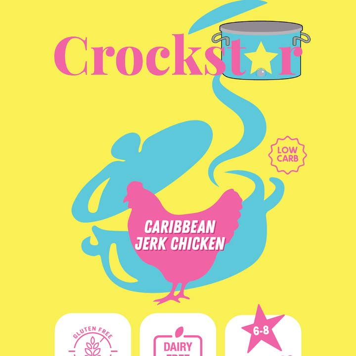 Caribbean Jerk Chicken for wholesale by Crockstar Dinner Club