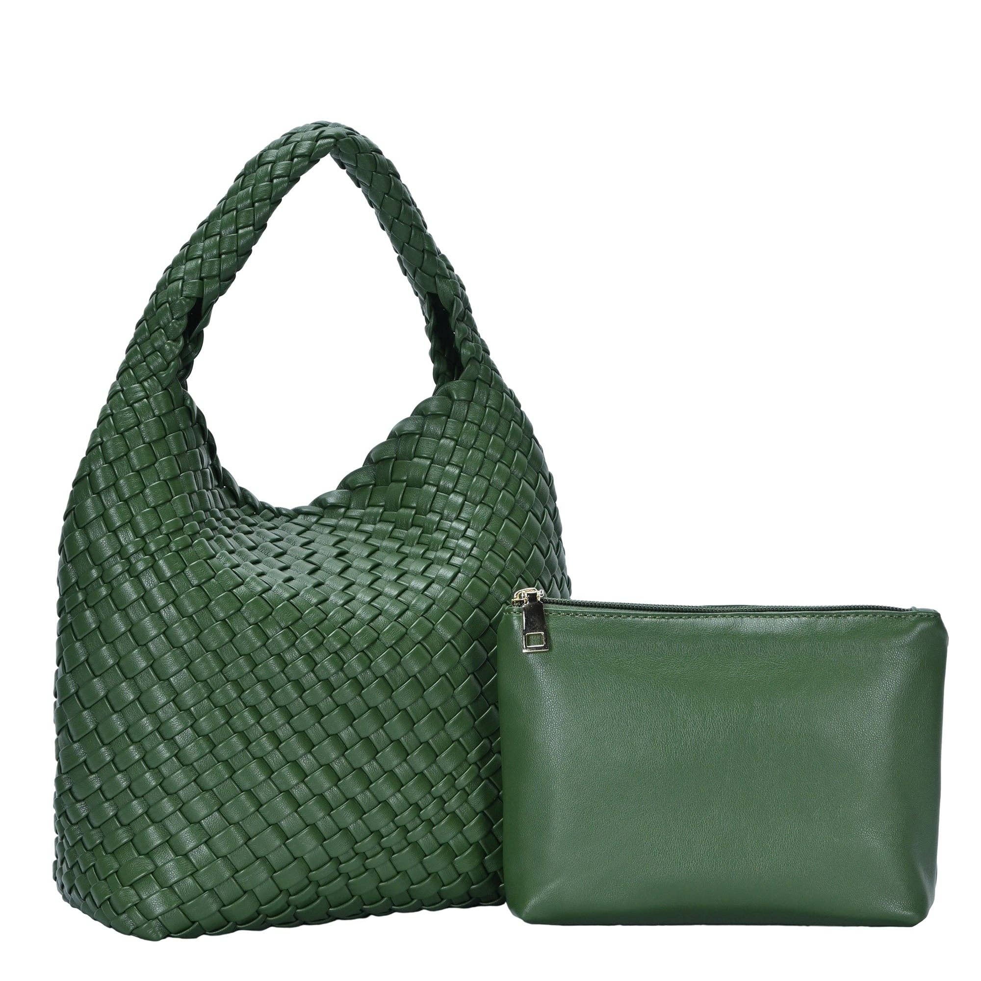 MMS Brands - Wholesale Satchel - Women's - Parker 2 in 1 Woven Satchel34