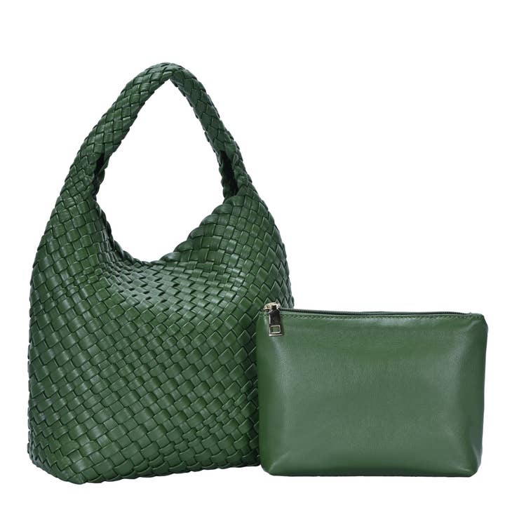 MMS Brands - Wholesale Satchel - Women's - Parker 2 in 1 Woven Satchel34