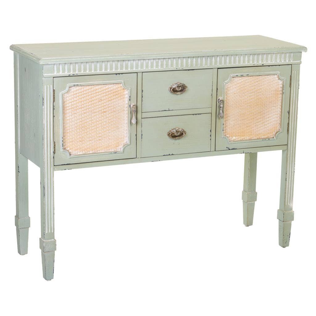 Creaciones Meng - Wholesale Sideboard - WOODEN SIDEBOARD WITH 2 DOORS AND 2 DRAWERS 108x36x82h cm0