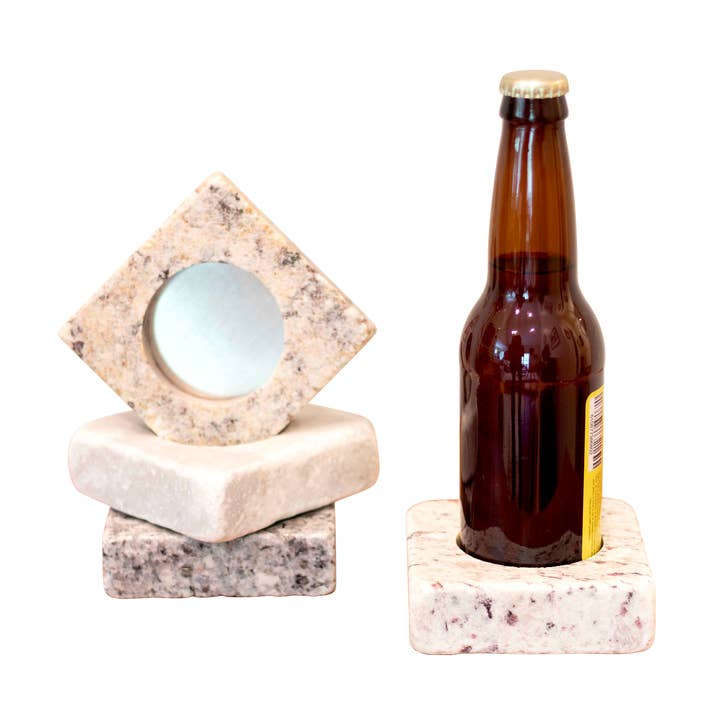 Sea Stones - Wholesale Coasters - Coastal Chill - No-Tip Chillable Bottle Coasters1