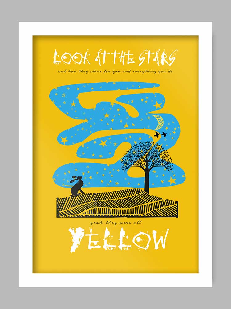 The Northern Line – wholesale Poster – Yellow - Music Poster Print1