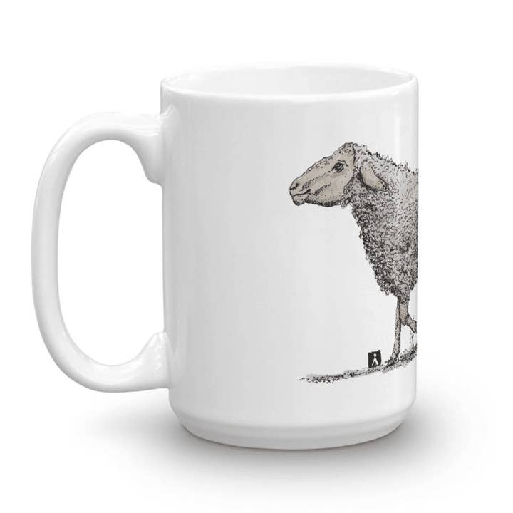 Bellavance Ink - Wholesale Coffee Mug - Coffee Mug With Sheep Losing Her Wool3