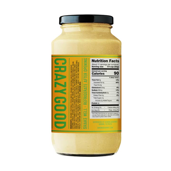 Sonoma Gourmet - Wholesale Pasta Sauce - Lemon & Herb Ricotta Pasta Sauce