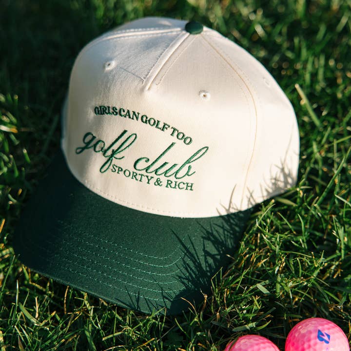 Ruby Moon - Wholesale Trucker Hat - Women's - Girls Can Golf Too Golf Club Sporty And Rich Hat