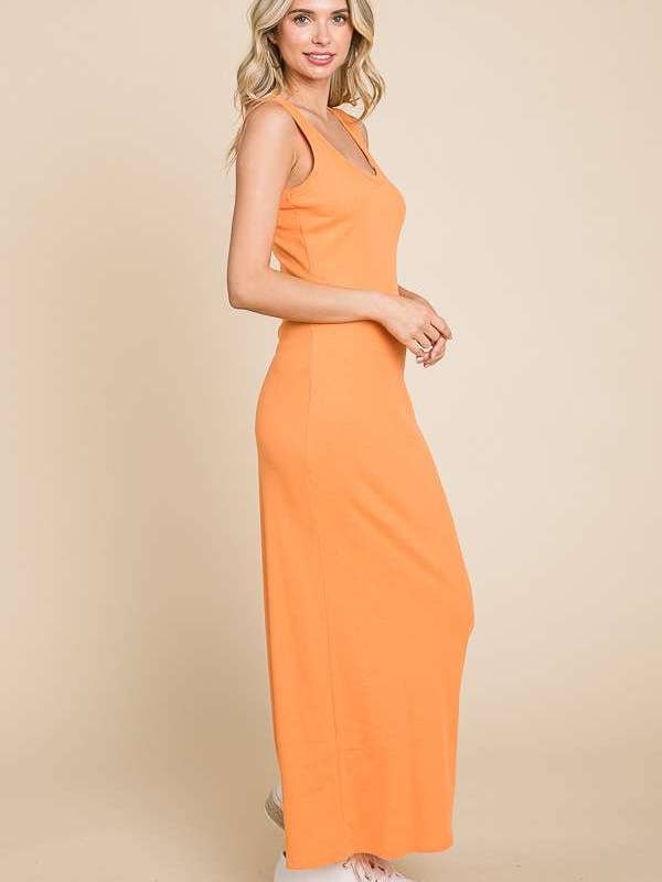 Culture Code - Wholesale Dress - Women's - CRD1616 - SCOOP NECK TANK MAXI DRESS12