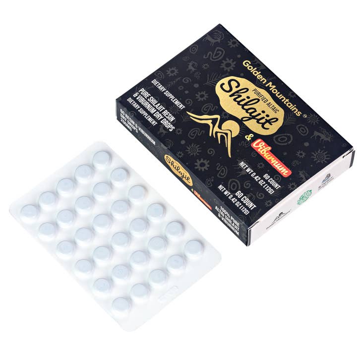 SiberianGreen - Wholesale Oral Supplement/Vitamin - Siberian Green Pure Altai Shilajit Resin w Viburnum Berries Extract – 180 Dry Drops (3-Pack)4