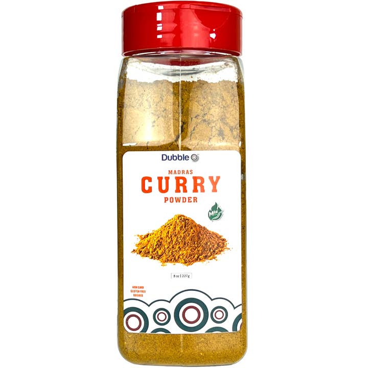 Dubble O - Wholesale Dried Spice Mix - Madras Curry Powder - 8 oz.