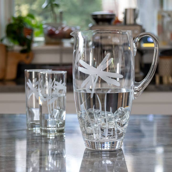 Rolf Glass - Wholesale Pitcher - Dragonfly 84oz Water Pitcher