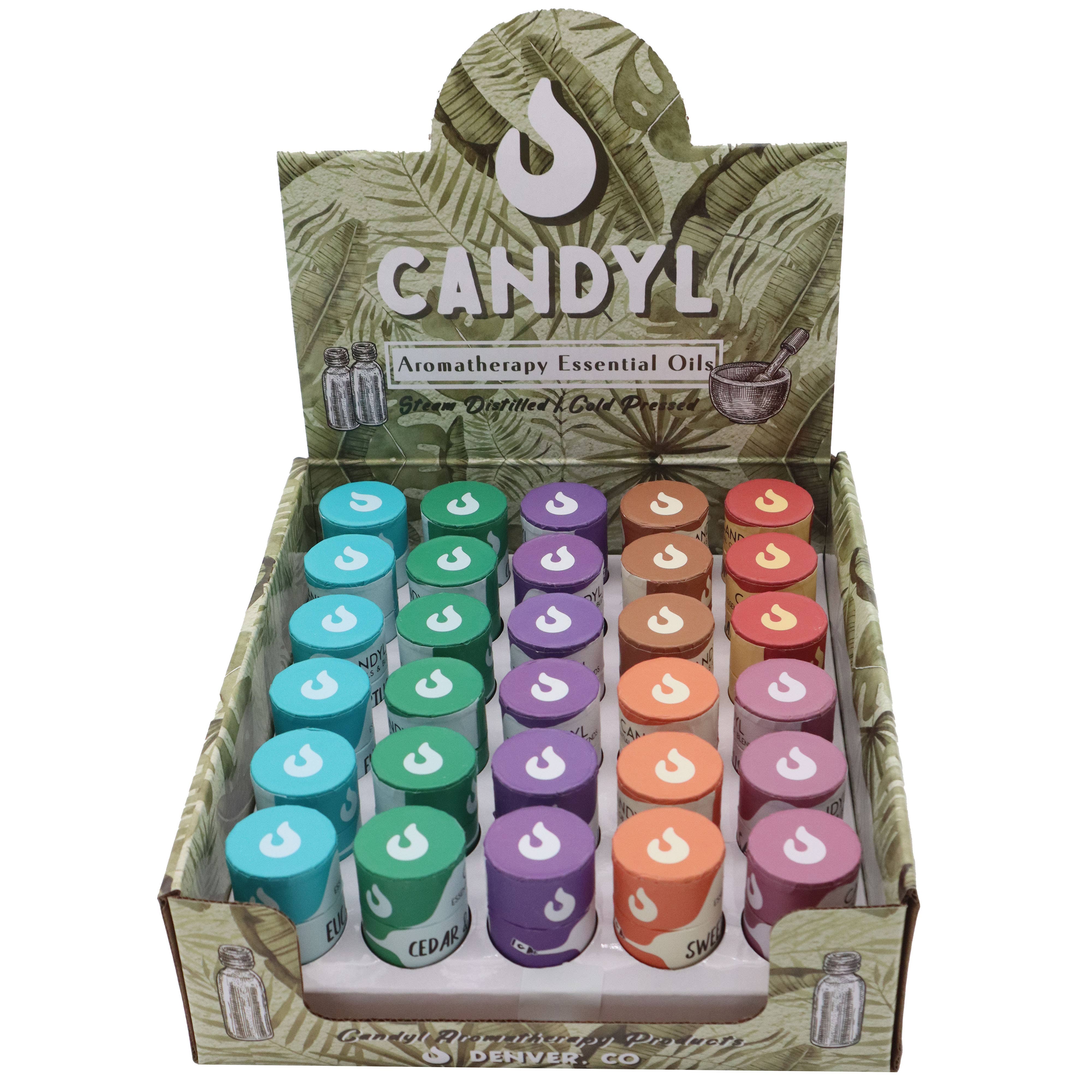 Candyl - Vendita all'ingrosso Olio essenziale - 30 pezzi di oli essenziali, assortiti in display PDQ pronti per la vendita al dettaglio4