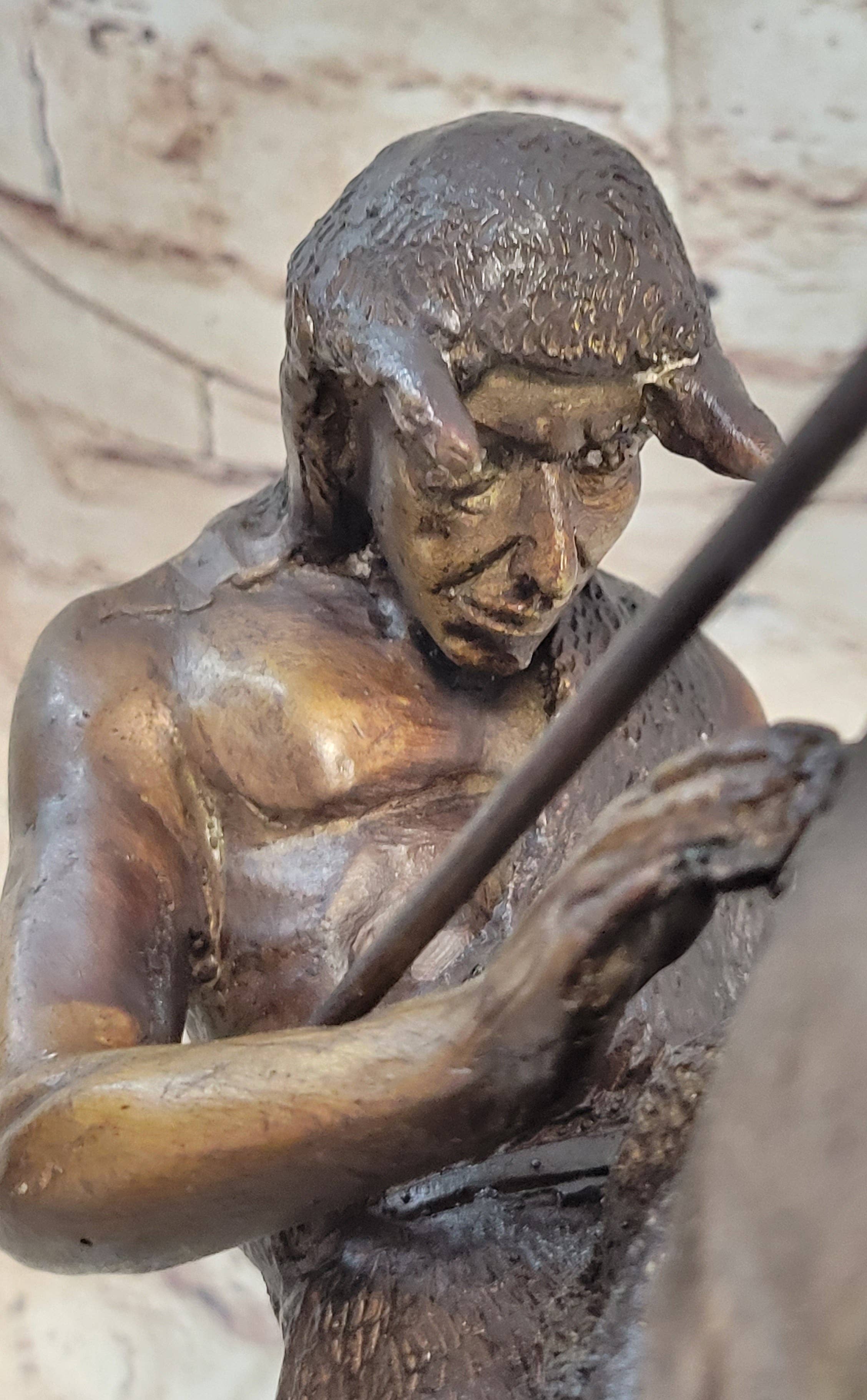 Bronzhaus - Wholesale Sculpture - End of the Trail by James Earle Fraser Bronze Statue Sculpture Western Native American7