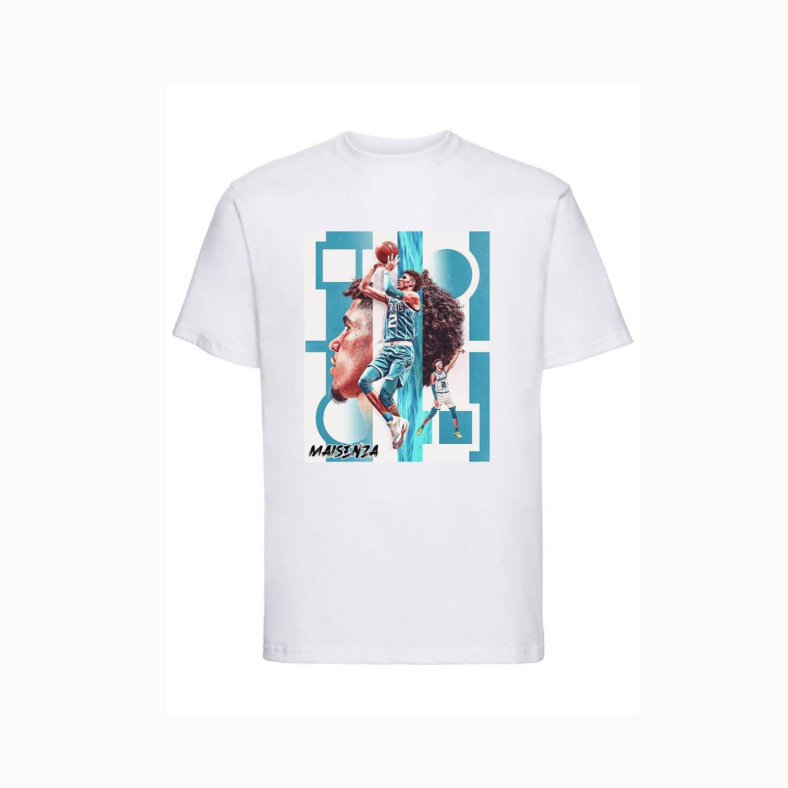 #MAISENZA - Wholesale Screen Printed T-Shirt - Men's - LAMELLO BALL 2024 T-shirt - BASKETBALL - NBA