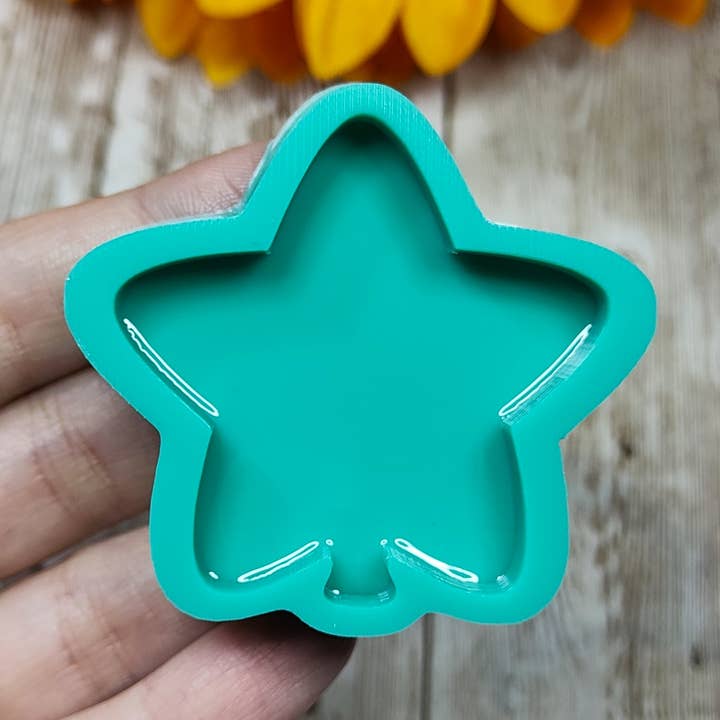 Molde Globo Estrella 5cm en silicona para resina, yeso para venta al por mayor de Serena Creazione di Serena Stampone