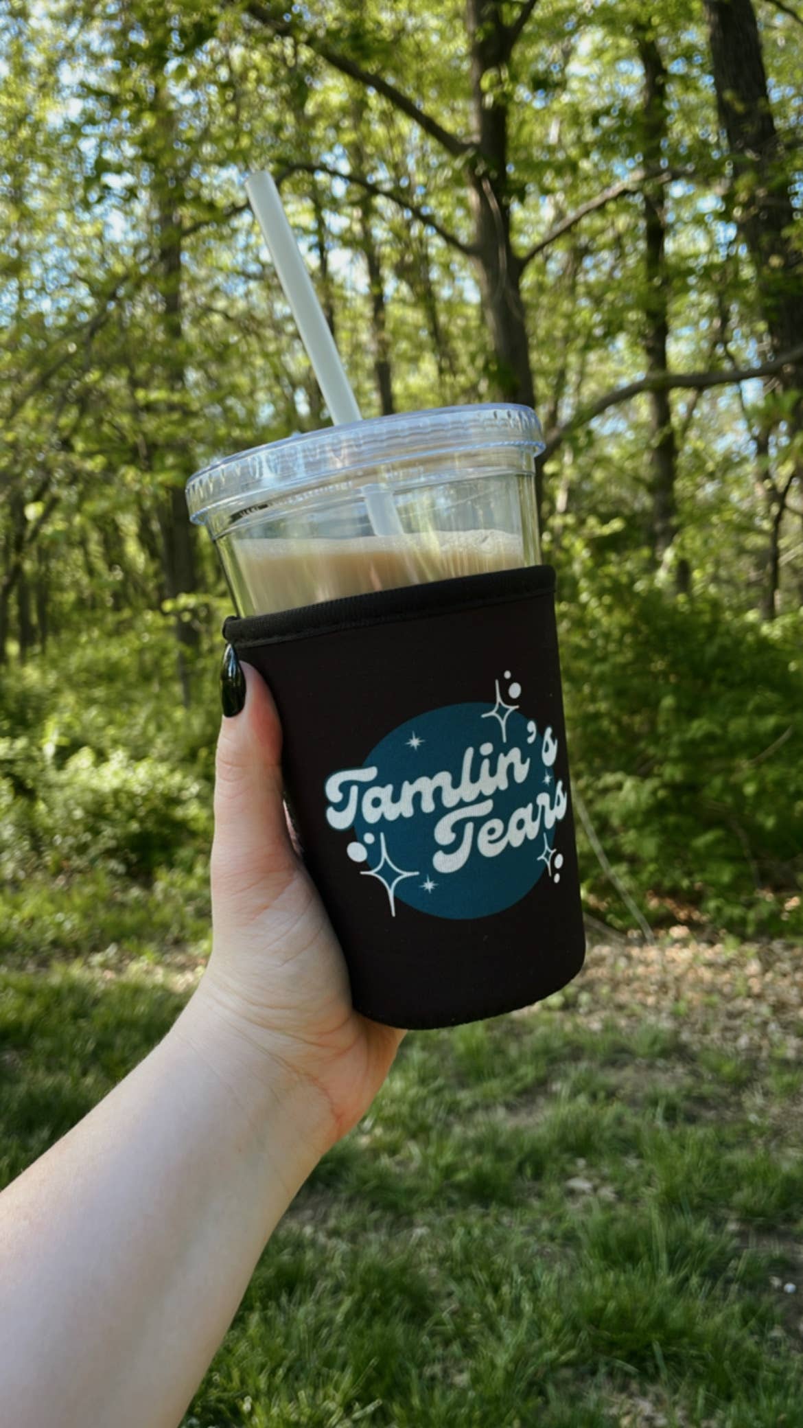 Meaggie Moos - Wholesale Drink Huggers & Koozies - 16oz Drink Sleeve | ACOTAR Tamlin's Tears1