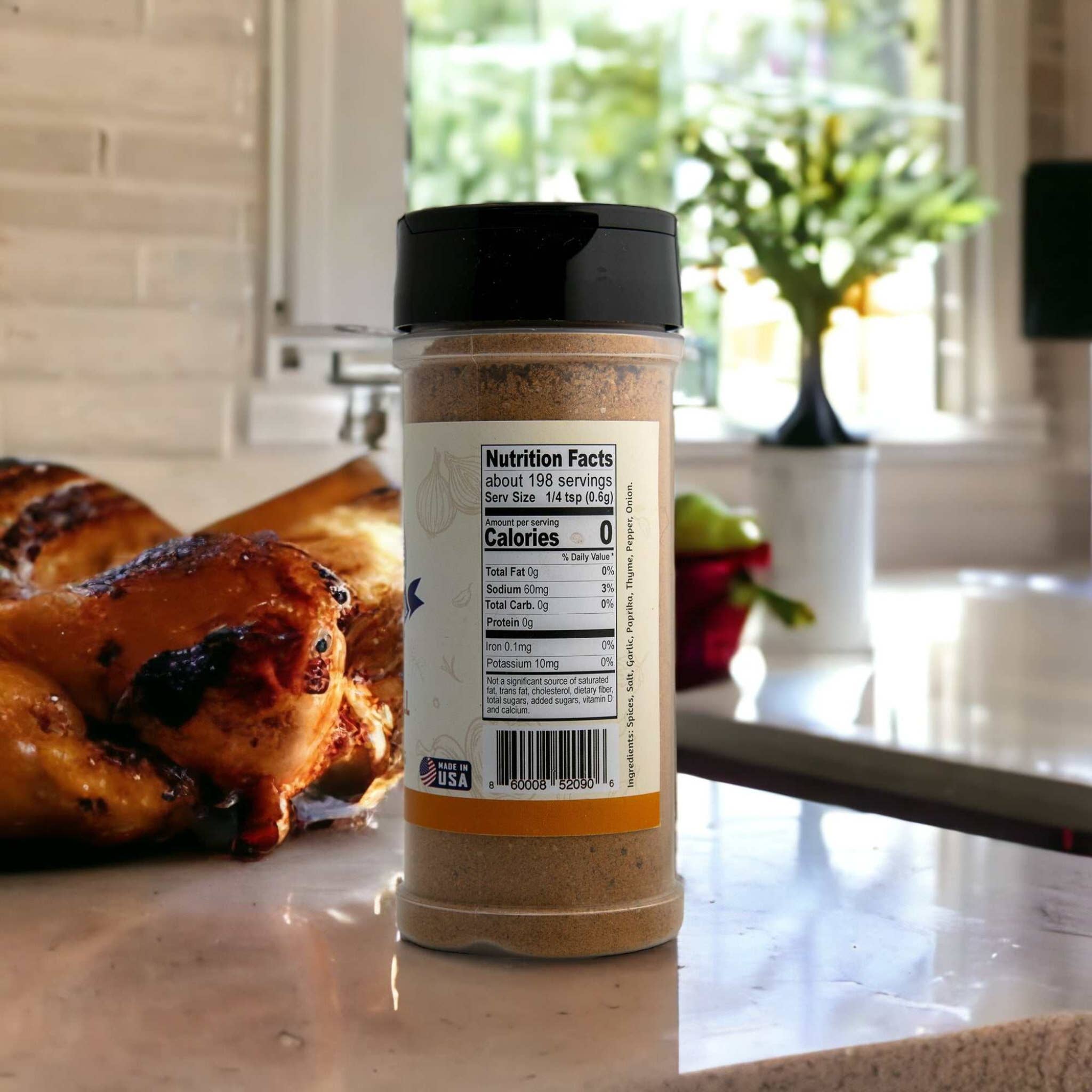 Uncle Clarence BBQ - Wholesale Dried Spice Mix - Season All – All-Purpose Rub & Seasoning (12 × 4.2 oz PET Bo4