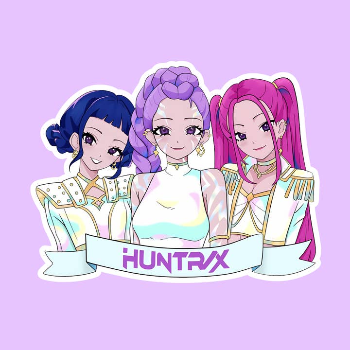 Shadows of Sunshine - Wholesale Sticker - Huntrix Girls Kpop Inspired Sticker0