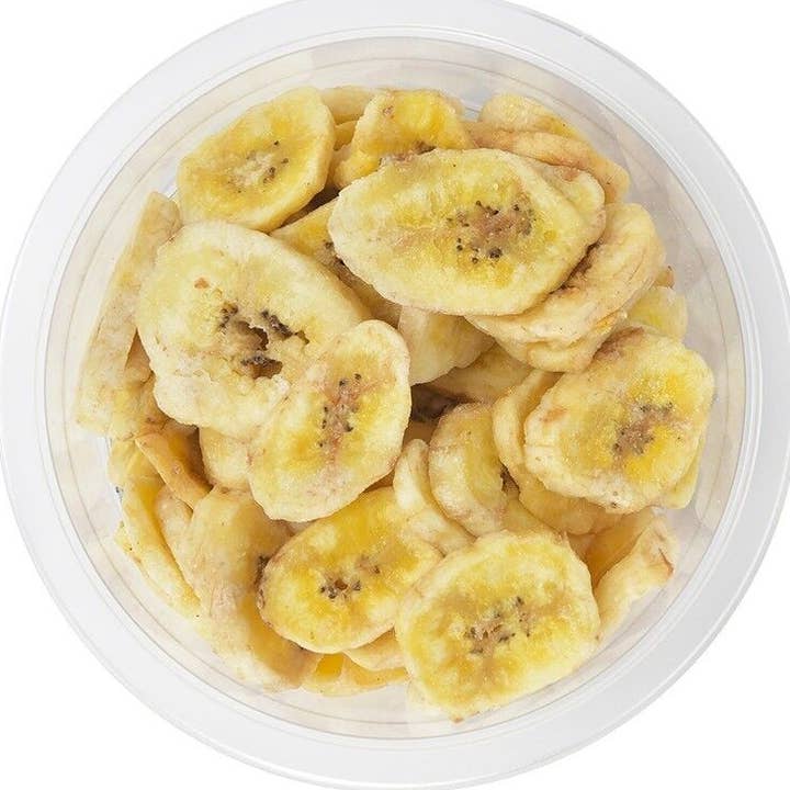 Chips de plátano filipino, envase de 100 g para venta al por mayor de Manola