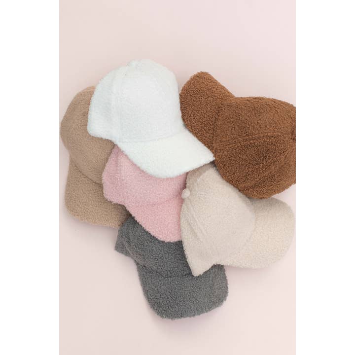 Space 46 Wholesale - Wholesale Baseball Cap - Women's - Boucle Hat Cap