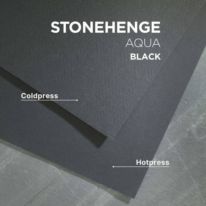 Legion Paper - Wholesale Sketchbook/Sketchpad - Stonehenge Aqua Black Heavy Mini Pad - Watercolor Paper2