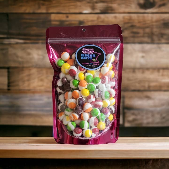 Sugar Rush Minnesota - Wholesale Hard Candy - FREEZE DRIED CANDY MOONS: Sour Moons