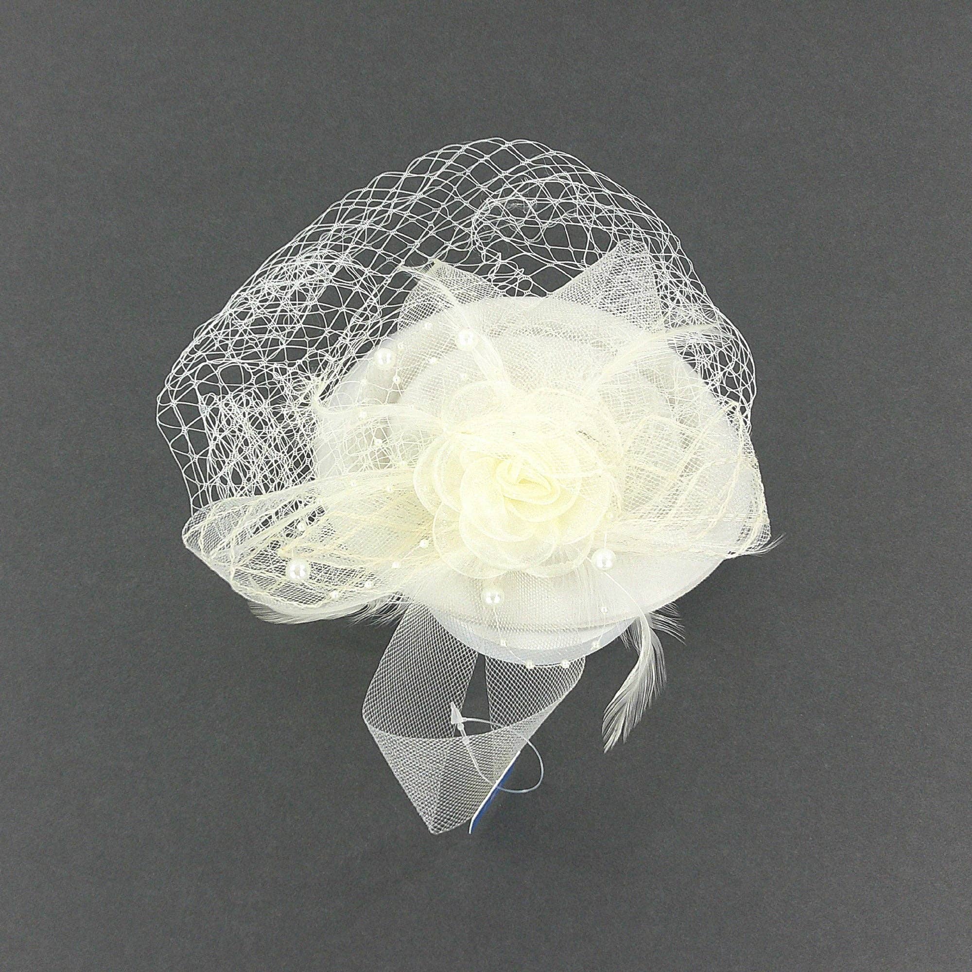 TAPA fashion - Wholesale Fascinator Hat - Women's - Kentucky Derby & Tea Party Flower Feather Hat FF917 (3PC)1